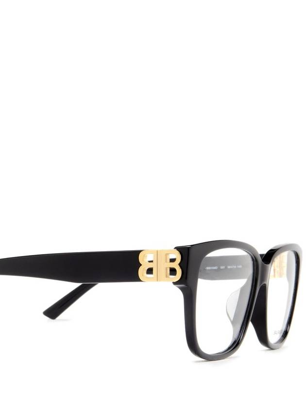 Balenciaga Women's Square Metal Glasses Brown