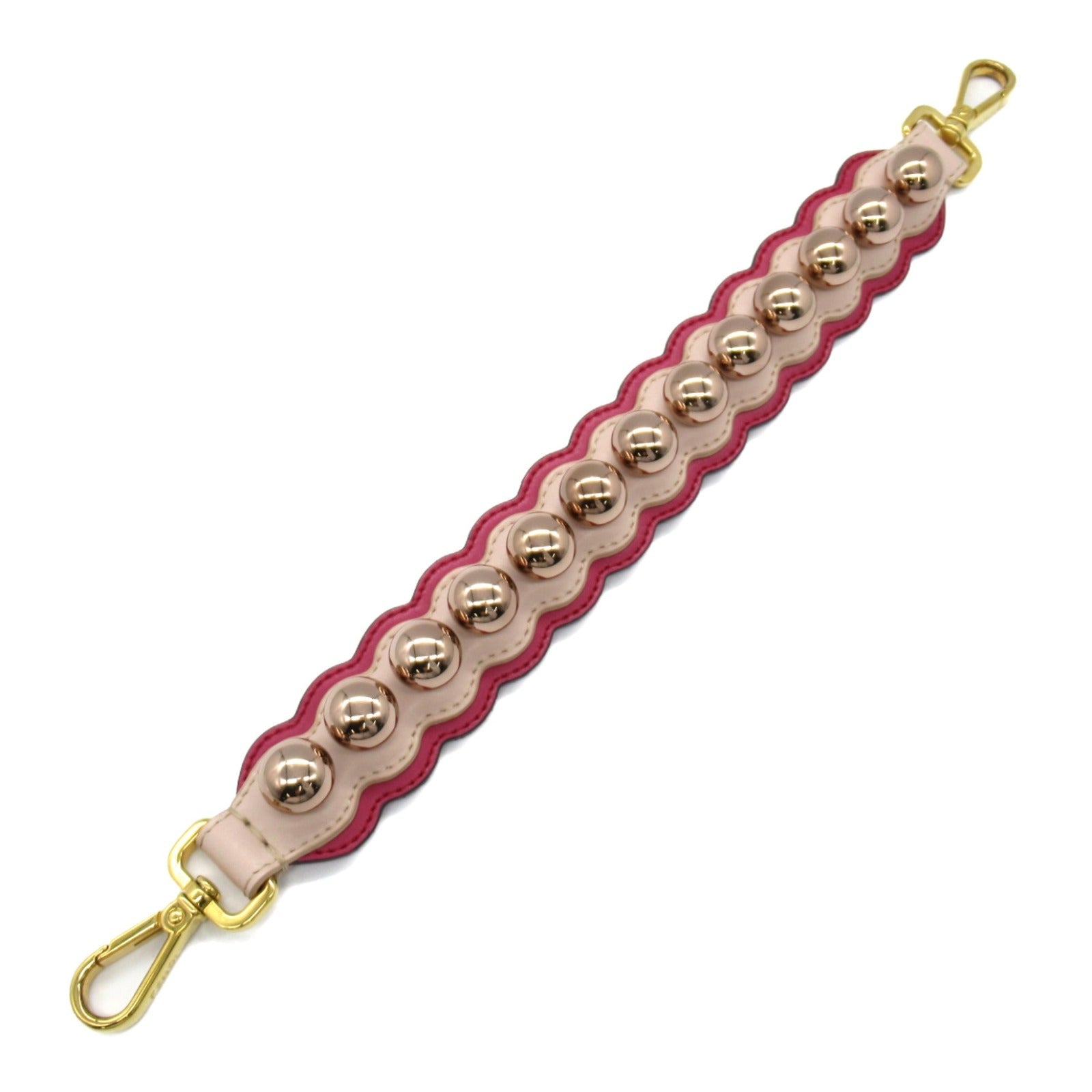 FENDI Handle strap Accessory Leather Pink