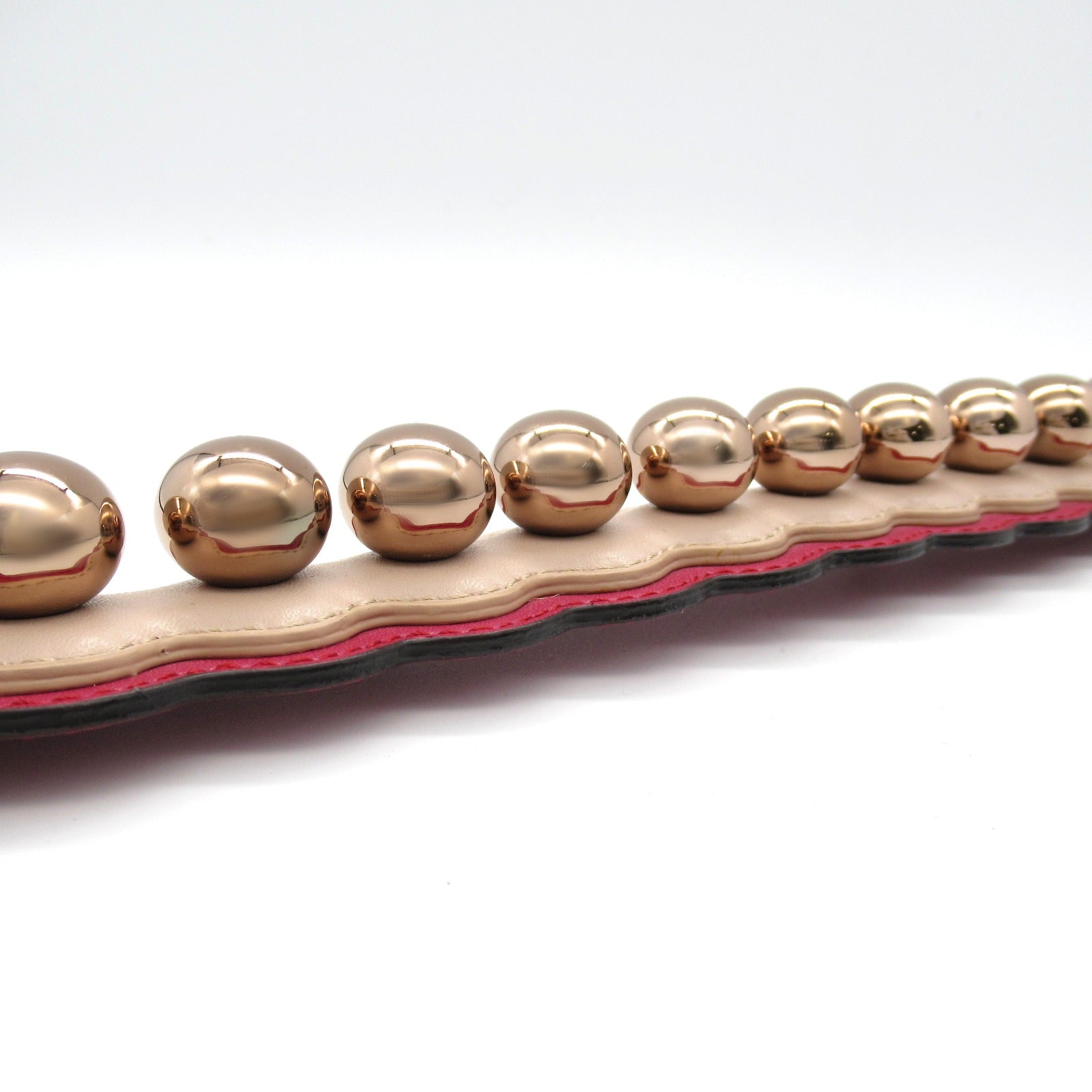 FENDI Handle strap Accessory Leather Pink
