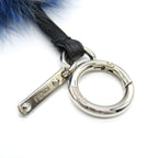 FENDI Bag charm Charm Others Fur/Plating Blue White