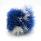 FENDI Bag charm Charm Others Fur/Plating Blue White