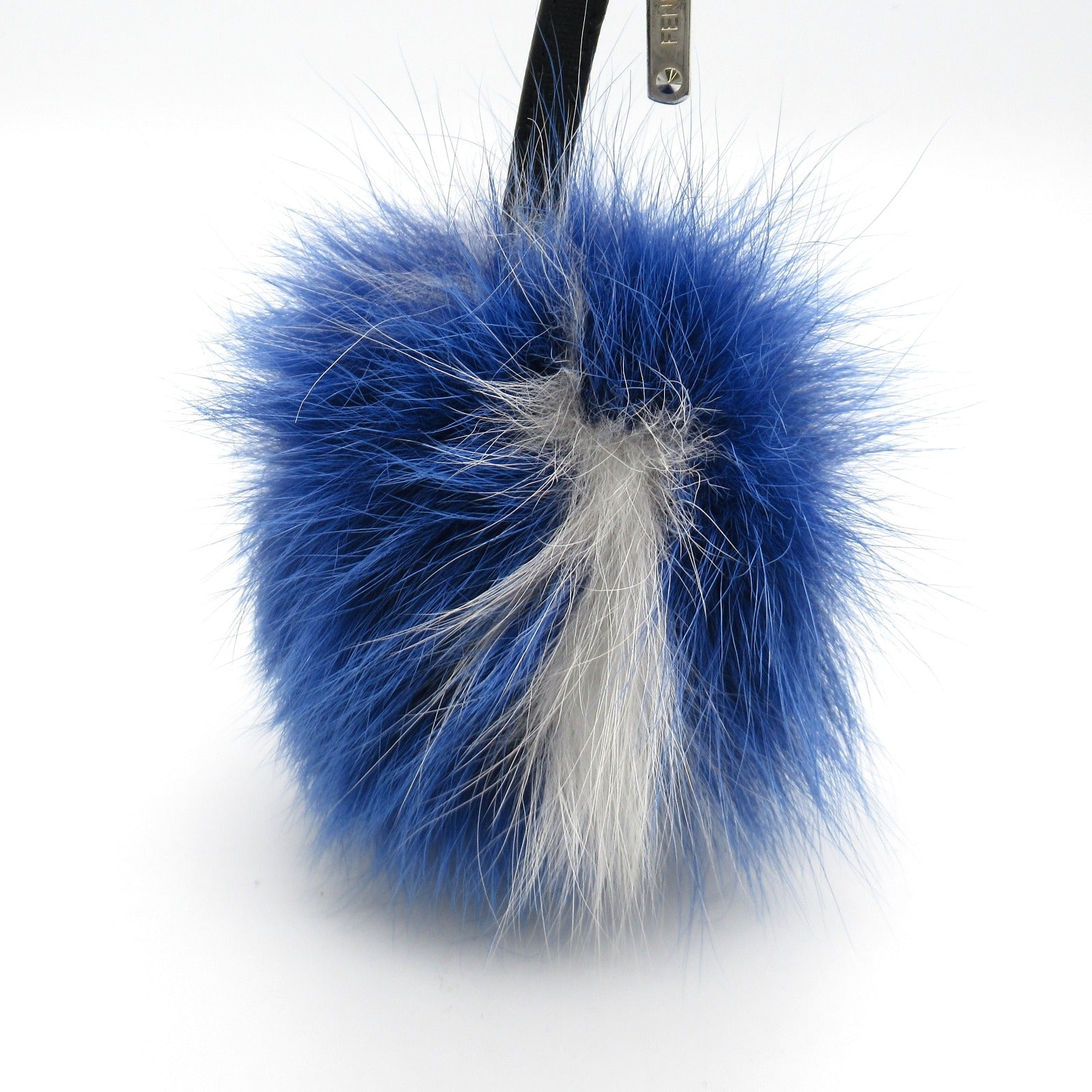 FENDI Bag charm Charm Others Fur/Plating Blue White