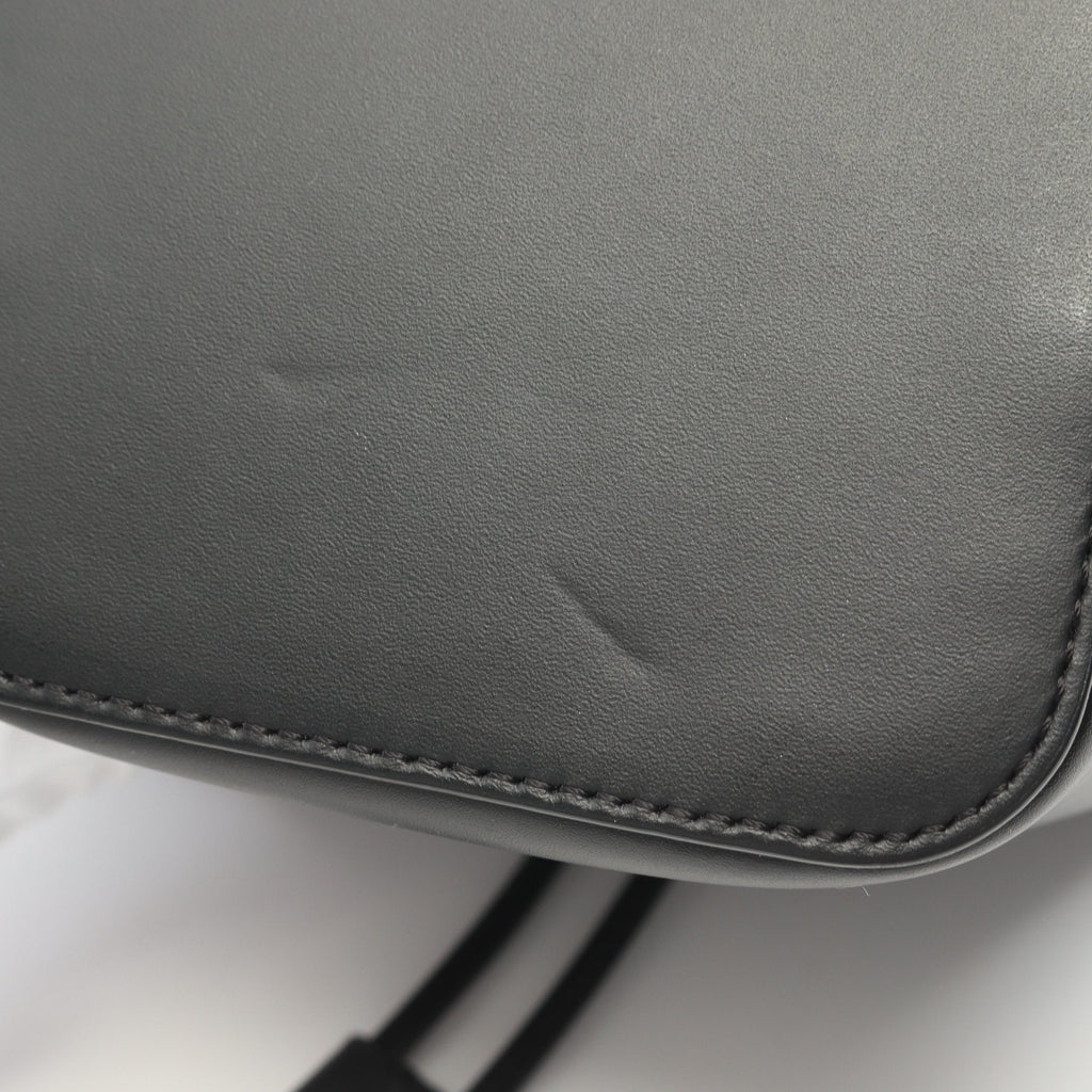 FENDI Mini Montresor Handbag Leather Black 2WAY