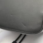 FENDI Mini Montresor Handbag Leather Black 2WAY