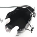 FENDI Mini Montresor Handbag Leather Black 2WAY