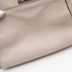 FENDI Peekaboo Regular Selleria Handbag Leather Pink beige