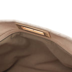 FENDI Peekaboo Regular Selleria Handbag Leather Pink beige