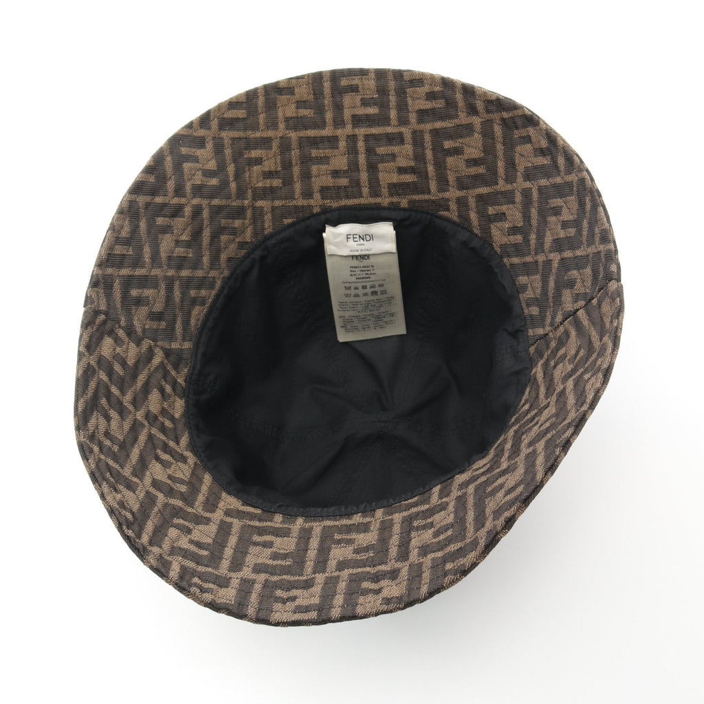 FENDI Zucca pattern Bucket hat Hat Canvas Brown