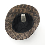 FENDI Zucca pattern Bucket hat Hat Canvas Brown