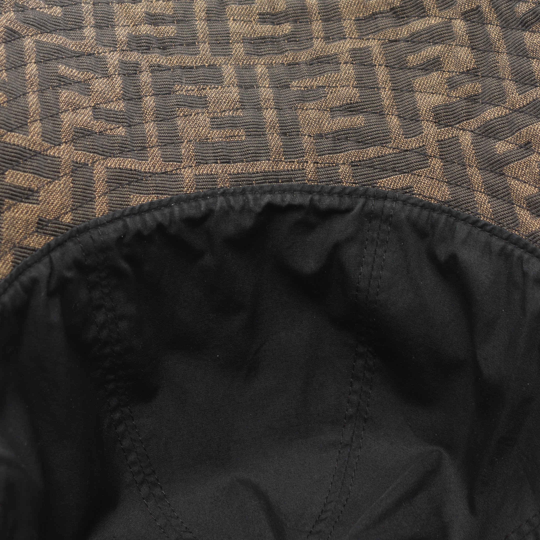 FENDI Zucca pattern Bucket hat Hat Canvas Brown