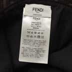 FENDI Zucca pattern Bucket hat Hat Canvas Brown