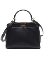 Fendi Peekaboo Iconic Small Tote Bag Black
