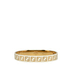 Fendi Zucca Bangalore Armband G Ivory White Mackie  Fendi