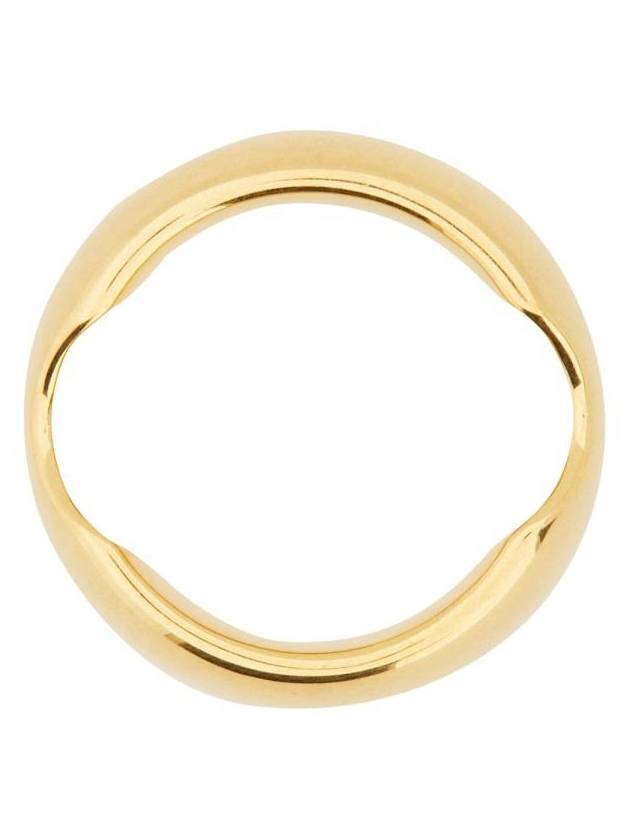 Balenciaga engraved logo polished finish ring 765847TZ99G