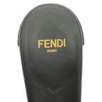 FENDI Mule Mule Sandals Fabric Beige