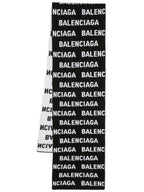 Balenciaga intarsia knit wool blend scarf 766446T1673