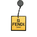 Fendi Silk Handbag Motif Scarf