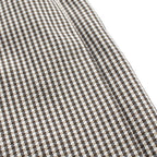 FENDI Wide pants Check Wool Beige Brown
