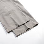 FENDI Wide pants Check Wool Beige Brown
