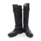 FENDI Long Engineer boot Leather Black
