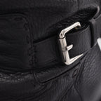 FENDI Long Engineer boot Leather Black