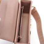 Dior 30 MONTAIGNE Montaigne Shoulder bag Leather Pink beige