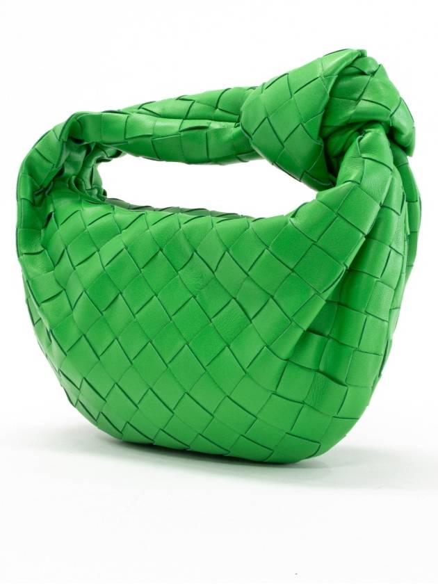 Bottega Veneta Jodie Intrecciato Small Tote Bag Green