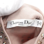 Dior Knit dress Short sleeve Wool Light pink Bijou