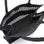 Dior BOOK TOTE Book tote Medium Mesh Handbag Tote bag Canvas Black