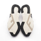FENDI FLOW Flow Sneakers Fabric Rubber Black White Multicolor