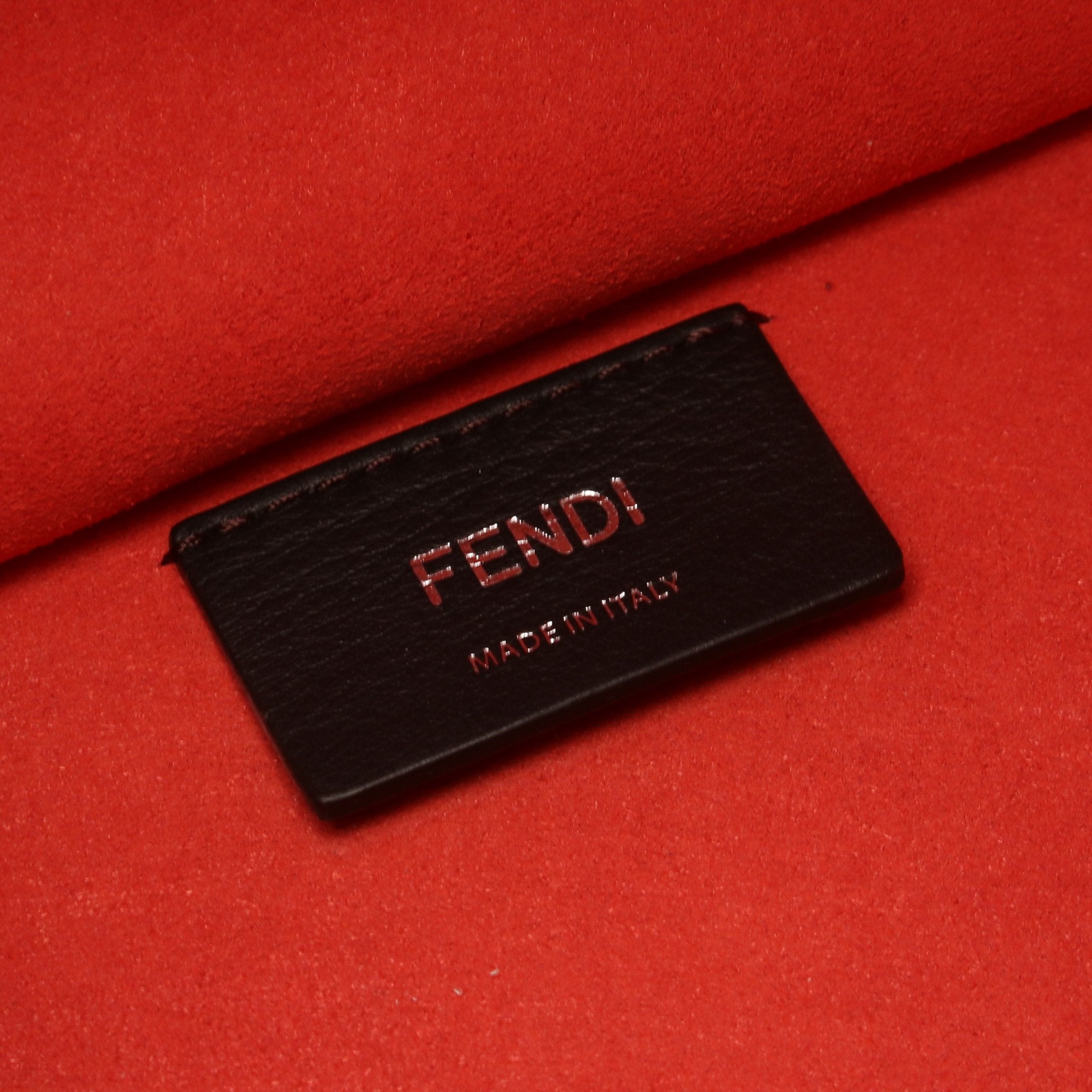 FENDI SUNSHINE MEDIUM Sunshine Medium Handbag Tote bag Leather Red 2WAY