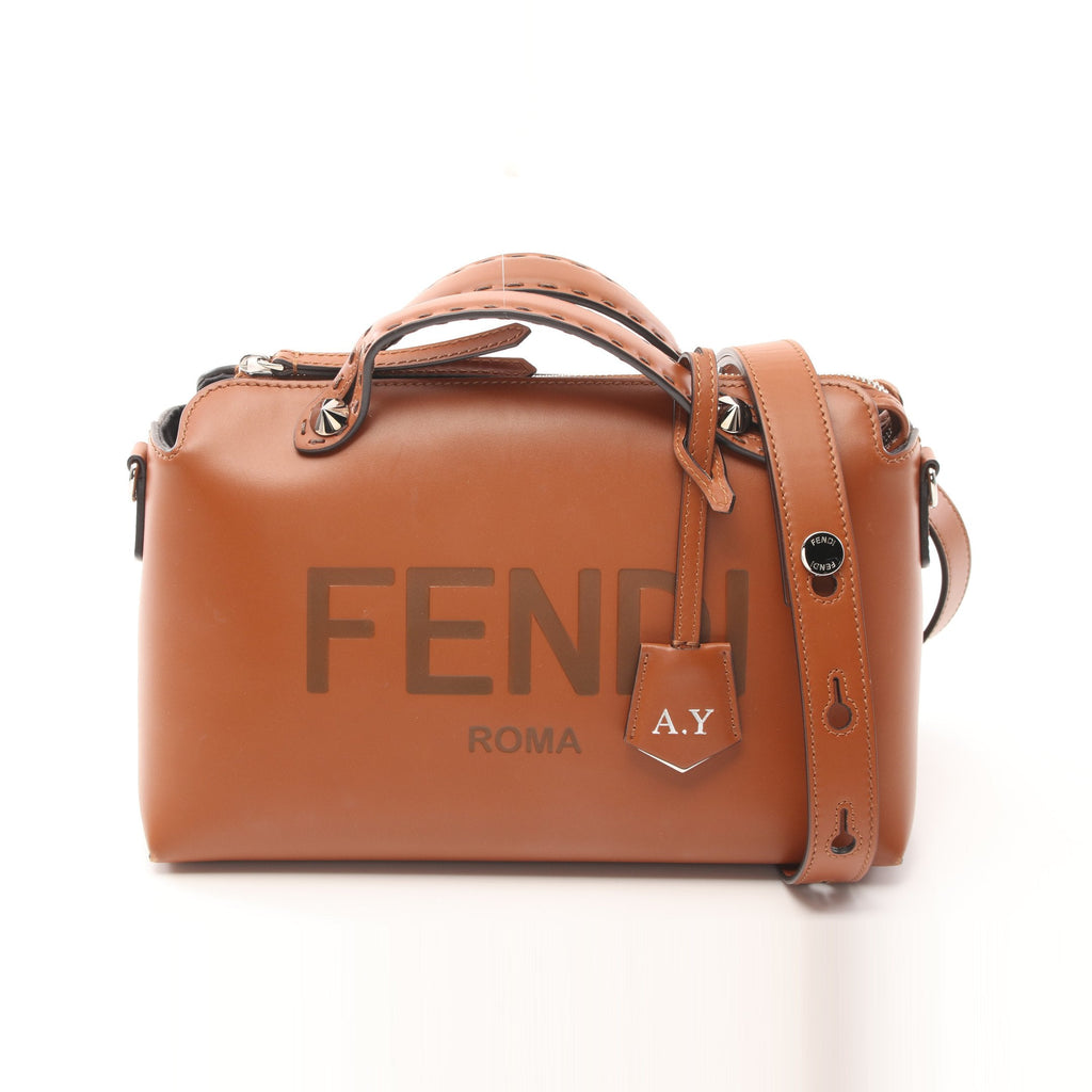 FENDI BY THE WAY MEDIUM By the way Medium Handbag Leather Light brown 2WAY