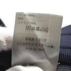 Dior Sweat pants Logo Wool Navy
