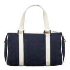 Fendi Fendi Handbags Linen/Laser Navi White Ladies Navi