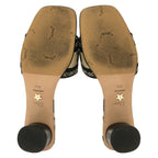Dior Mule Mule Sandals Canvas Beige