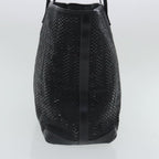 FENDI Zucca Canvas Tote Bag Leather Black95342