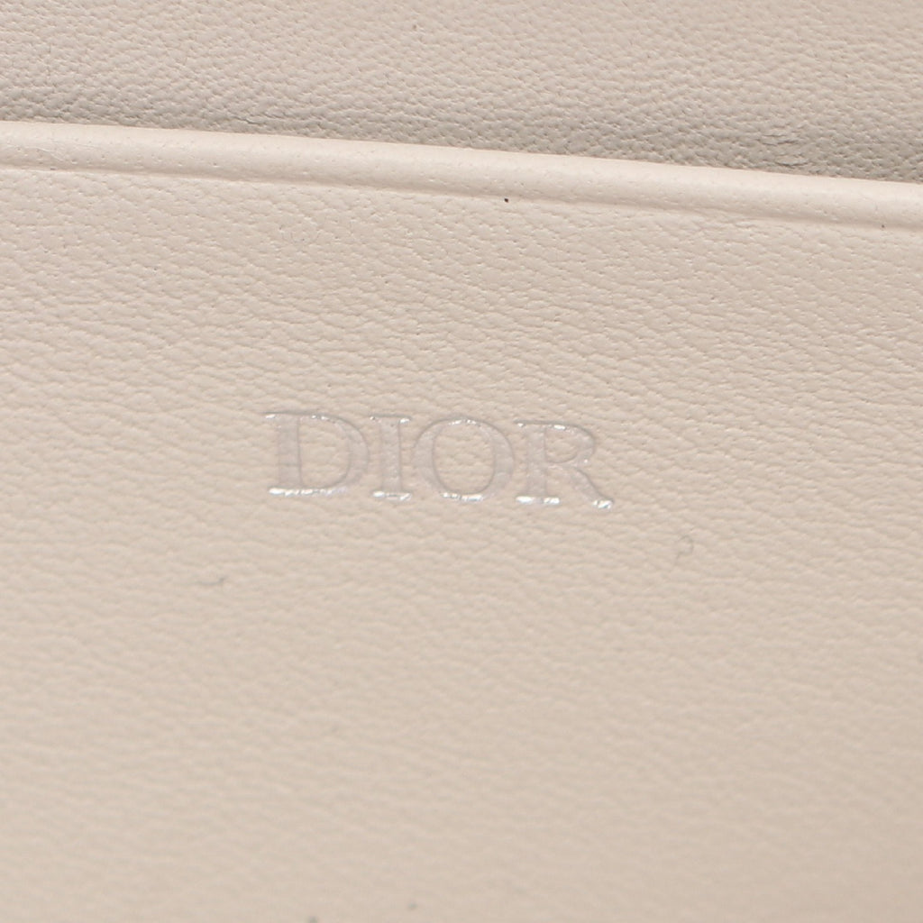 Dior DIOR * RIMOWA Personal clutch bag Shoulder bag Shoulder wallet Aluminum Leather Silver