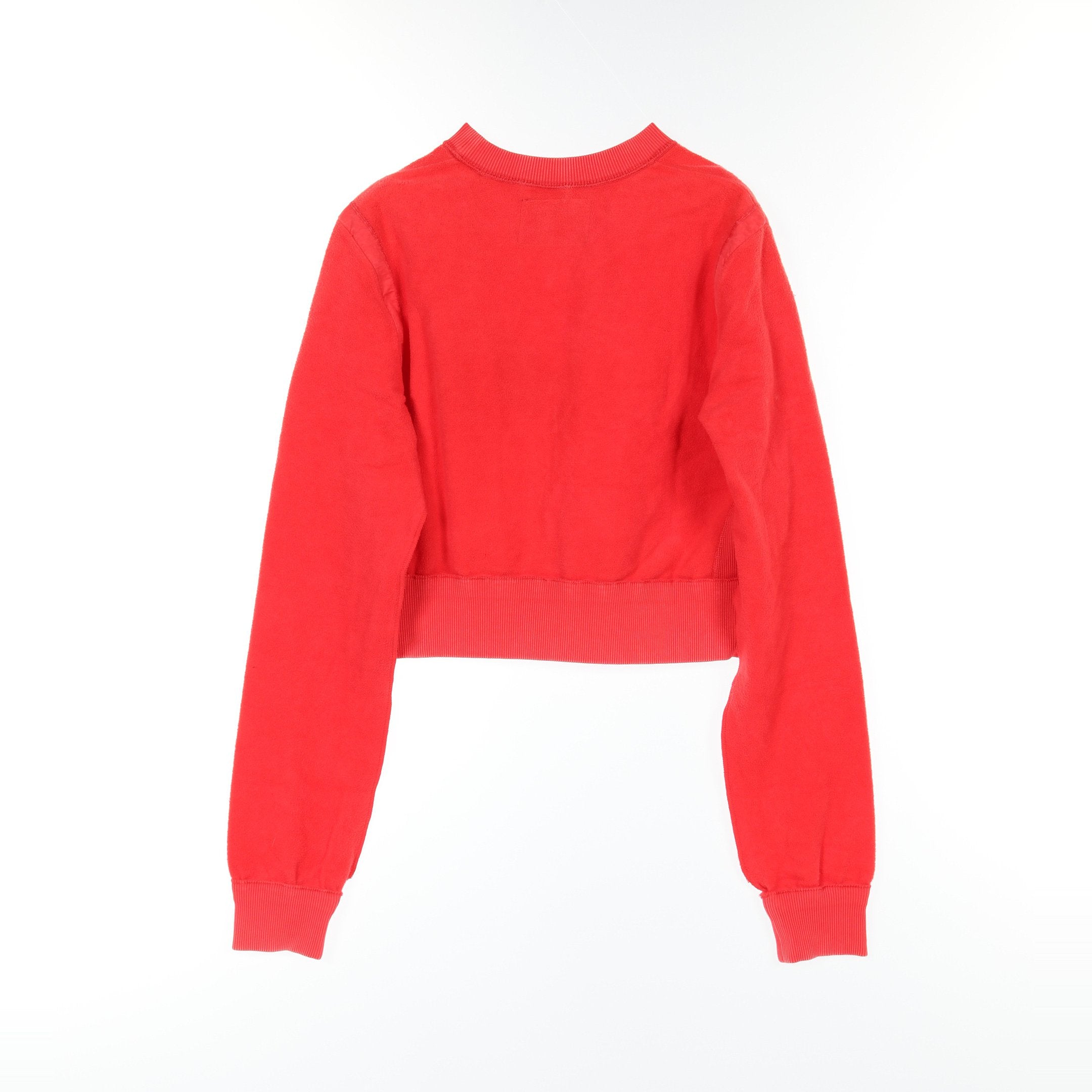 FENDI FENDI * MARC JACOBS Sweatshirt Side zip Cotton Red