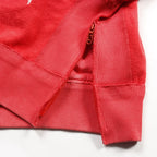 FENDI FENDI * MARC JACOBS Sweatshirt Side zip Cotton Red