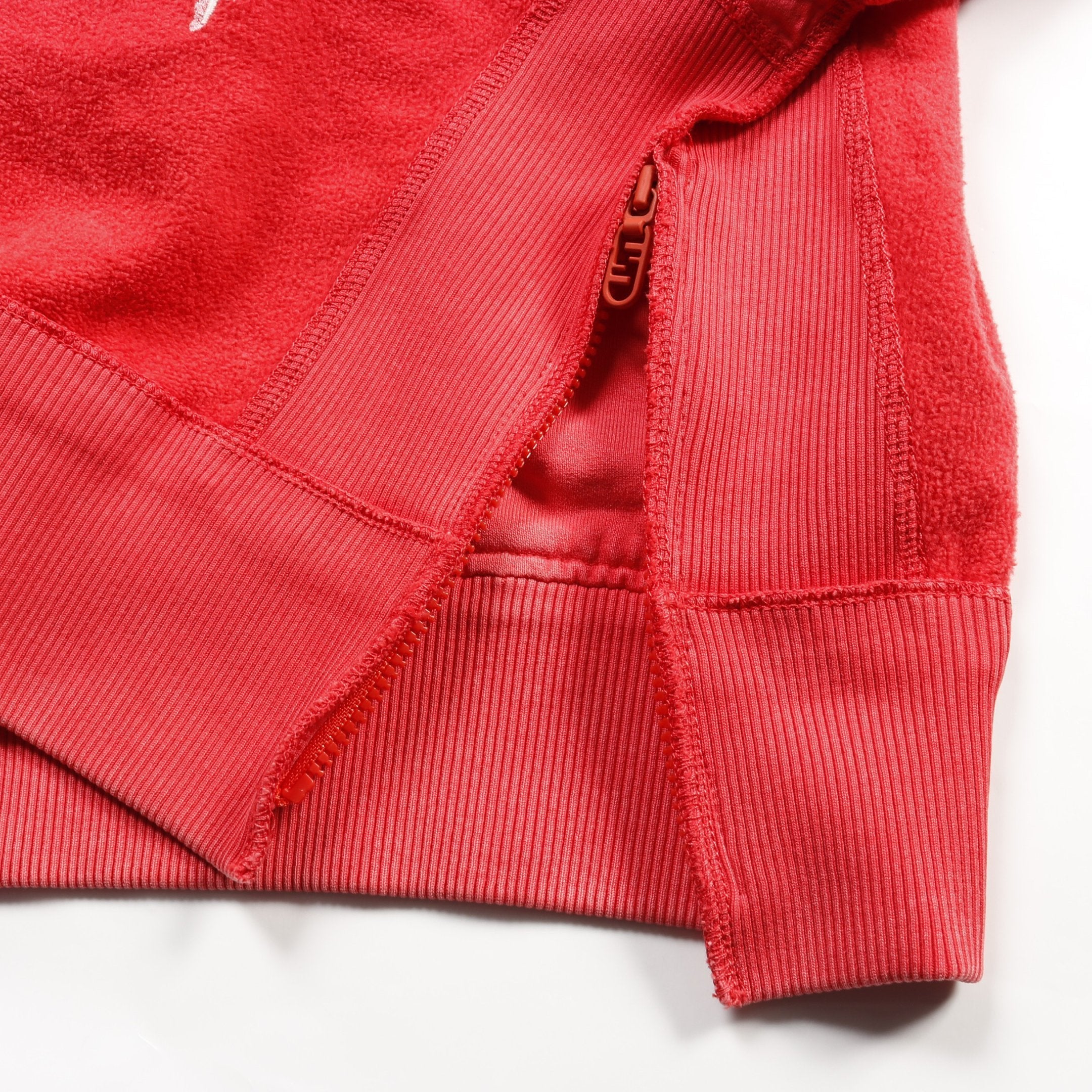FENDI FENDI * MARC JACOBS Sweatshirt Side zip Cotton Red