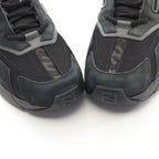 FENDI FASTER Sneakers Suede Fabric Black