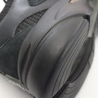 FENDI FASTER Sneakers Suede Fabric Black