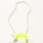 FENDI FENDI * Marc Jacobs Sunshine Shopper Mini Handbag Leather White Yellow 2WAY