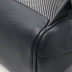 FENDI Chiodo Small Backpack Rucksack Leather Navy