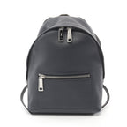 FENDI Chiodo Small Backpack Rucksack Leather Navy