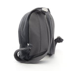 FENDI Chiodo Small Backpack Rucksack Leather Navy