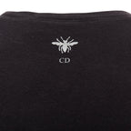 Christian Dior Addict Cotton Linen Logo Print Tshirt