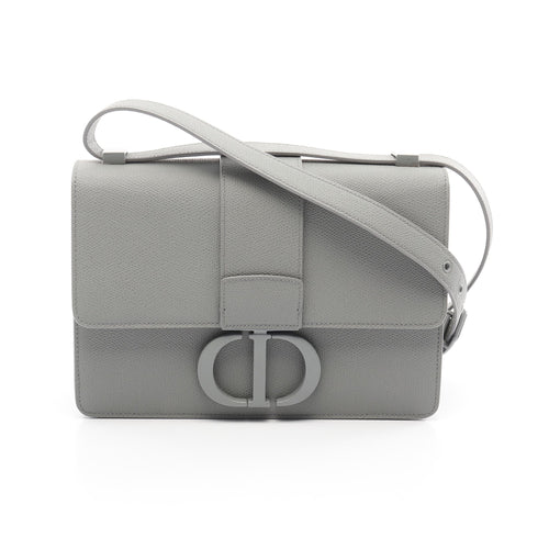 Dior 30 MONTAIGNE Montaigne Shoulder bag Leather Gray green