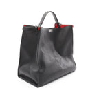 FENDI Peekaboo X light Shoulder bag Leather Black 2WAY