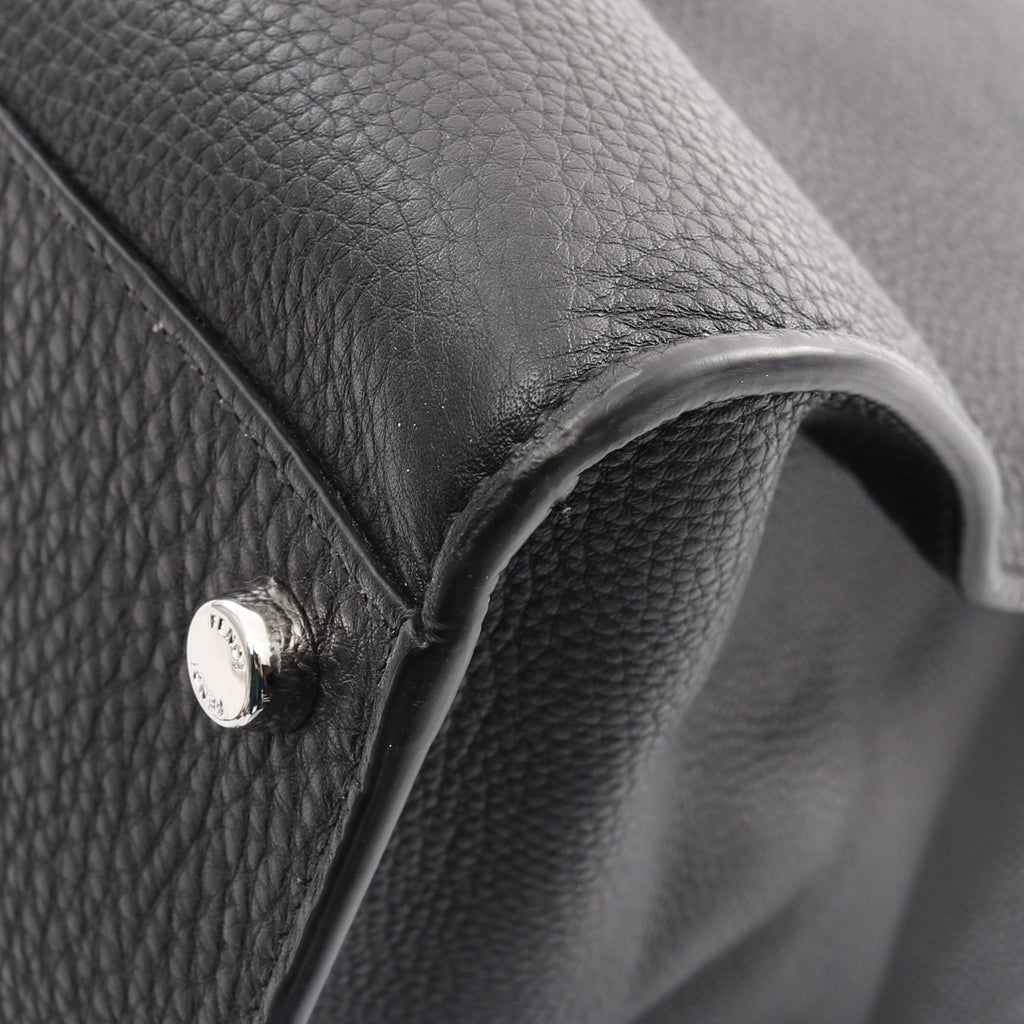 FENDI Peekaboo X light Shoulder bag Leather Black 2WAY